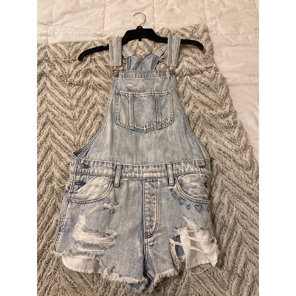 Overall Shorts